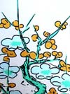 Titanium Ukiyo-e Print detail
