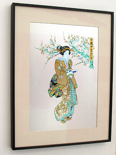 Titanium Ukiyo-e Print