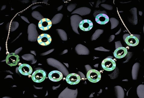 Titanium Bead Necklace